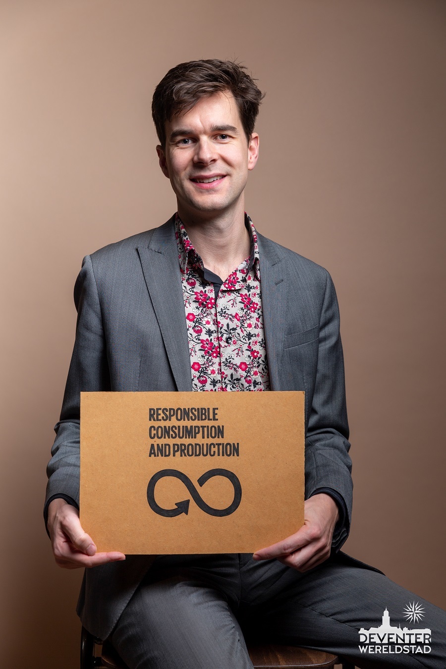 Wethouder Thomas Walder ondersteunt de Global Goals ”Wethouder