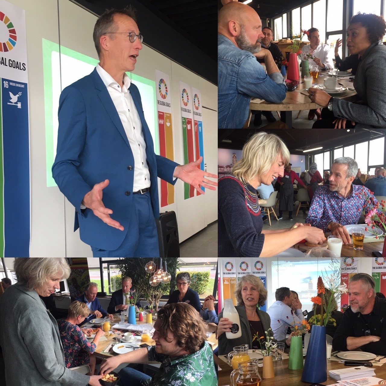 Sfeerbeeld 1 lunchbijeenkomst food waste
