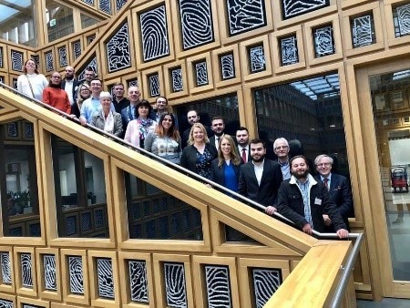 Delegatie uit Sibiu – stadhuis Deventer