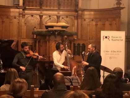 Dubbelconcert DUMItRIO & Alex Simu Quintet in kerkzaal Het Penninckshuis